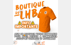 Boutique du supporter - LHUISSERIE HANDBALL